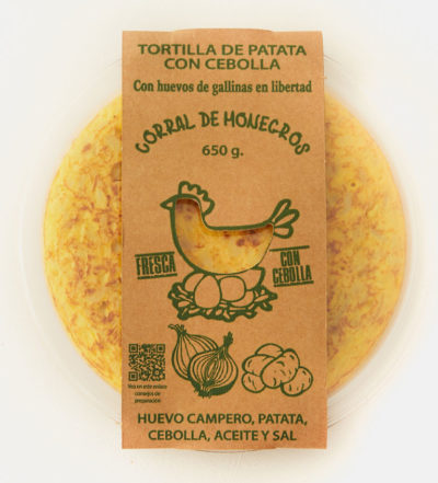 tortilla de patata con cebolla